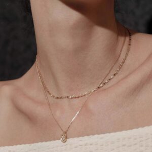 Tears of Cupid Drop Zircon Necklace｜Luxury Versatile Collarbone Chain