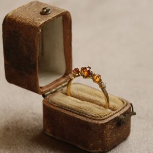 2025 Tangerine Vintage Adjustable Ring