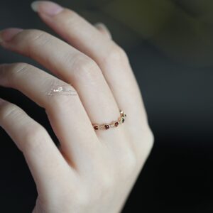 Dusk & Stars: Rose – Cut Luxury Floral Ring