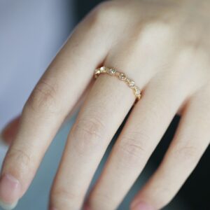 Dusk & Stars: Rose – Cut Luxury Floral Ring