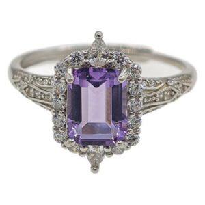 Amethyst S925 Silver Ring: Artisan – Crafted Indie Luxury Jewelry