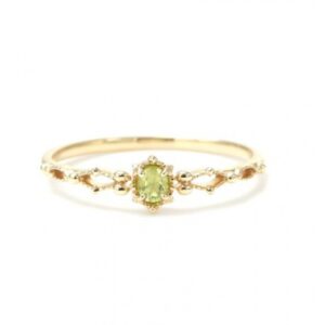Japanese – inspired Adjustable Hollow Smile Zircon Ring