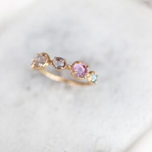 Thanos – Inspired Energy Gemstone Luxury Ring | Natural Topaz Moonstone