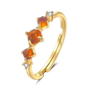 2025 Tangerine Vintage Adjustable Ring